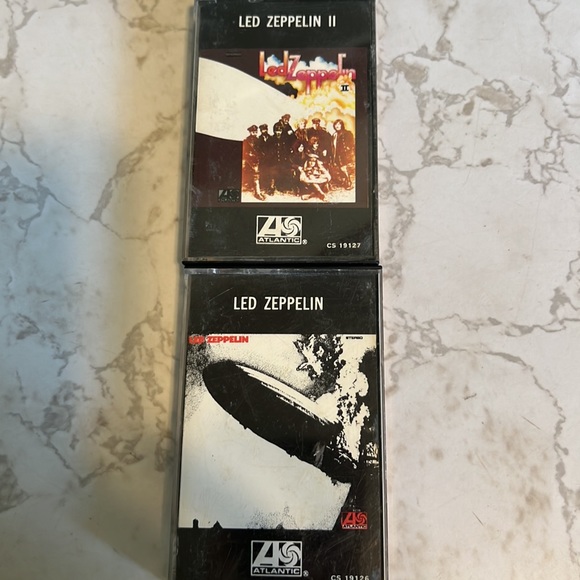 Led Zeppelin cassette tapes lot of 2 vintage tapes - Picture 16 of 16